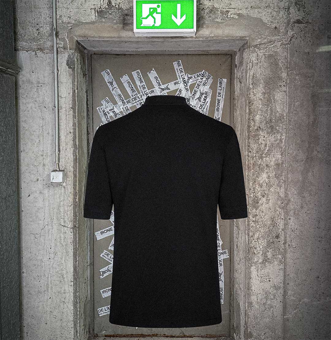 heavy regular tee [MOCK NECK]