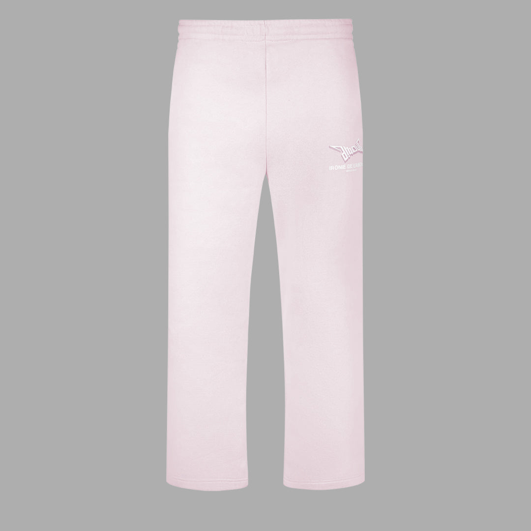 heavy open leg jogger [SWEAT PANTS] - COTTON CANDY